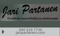 Graafinen suunnittelija Jari Partanen logo